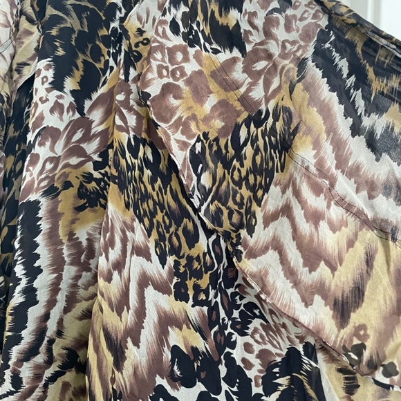 Elizabeth and James Animal Print Maxi Dress - Picture 3 of 8